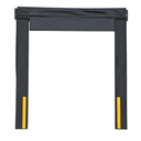 Cabezal Cortina para Sello de Anden 10X10 Proyeccion 10 